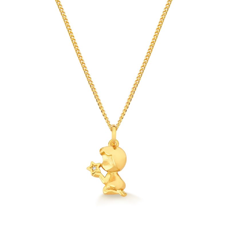 VANITE - Collar Mujer Bañado en Oro My Boy
