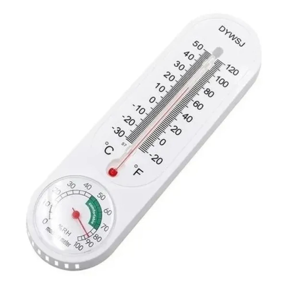 GENERICO - Termometro Higrometro De Pared Temperatura Humedad