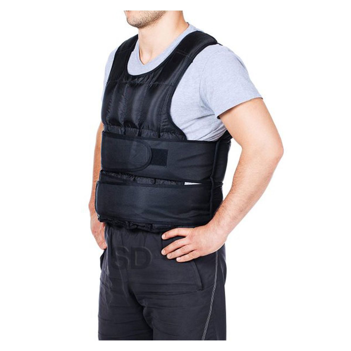 SDFIT - Chaleco ajustable con peso 30 kg