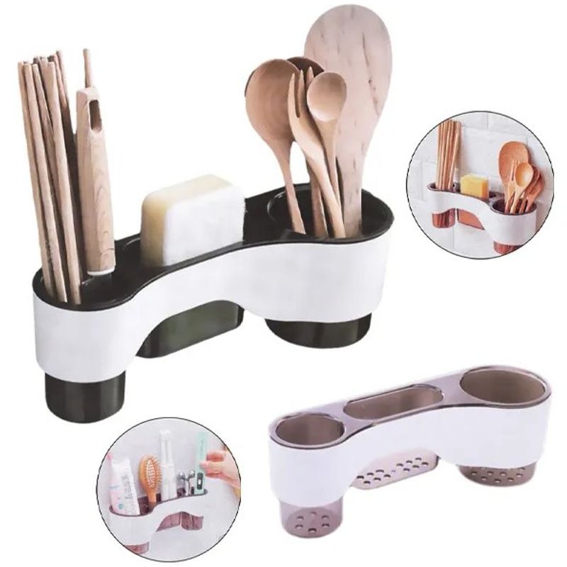 GENERICO - Estante Organizador Soporte Escurridor De Cocina Baño Ducha