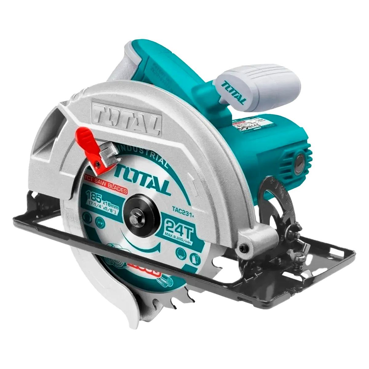 TOTAL TOOLS - Sierra Circular 1600w 7 1/4 PuLG 185mm.