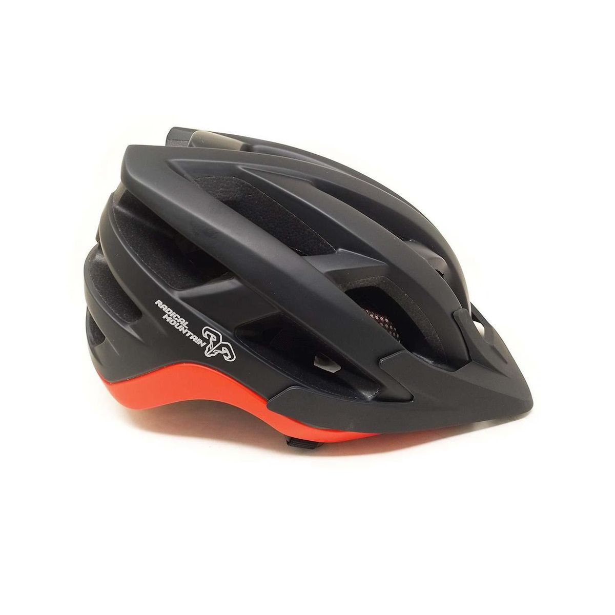 RADICAL MOUNTAIN - Casco Radical Mountain MTB Enduro Negro Rojo L 58-62cm