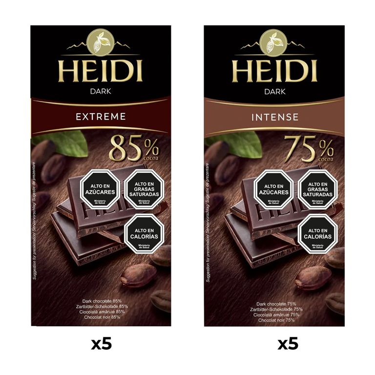 Pack 5 tableta extreme 80g+5 intense 80g