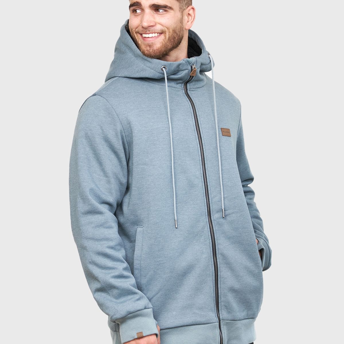 FALCONE - Polerón con Sherpa Ride Season V2 Azul Hombre Falcone