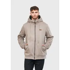 FALCONE - Polerón con Sherpa Ride Season V2 Taupe Hombre