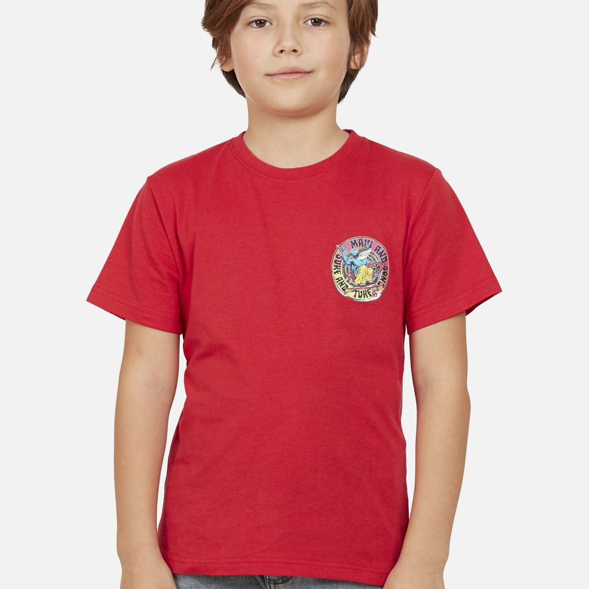 MAUI AND SONS - Polera surf & skate Niño Rojo Maui and Sons