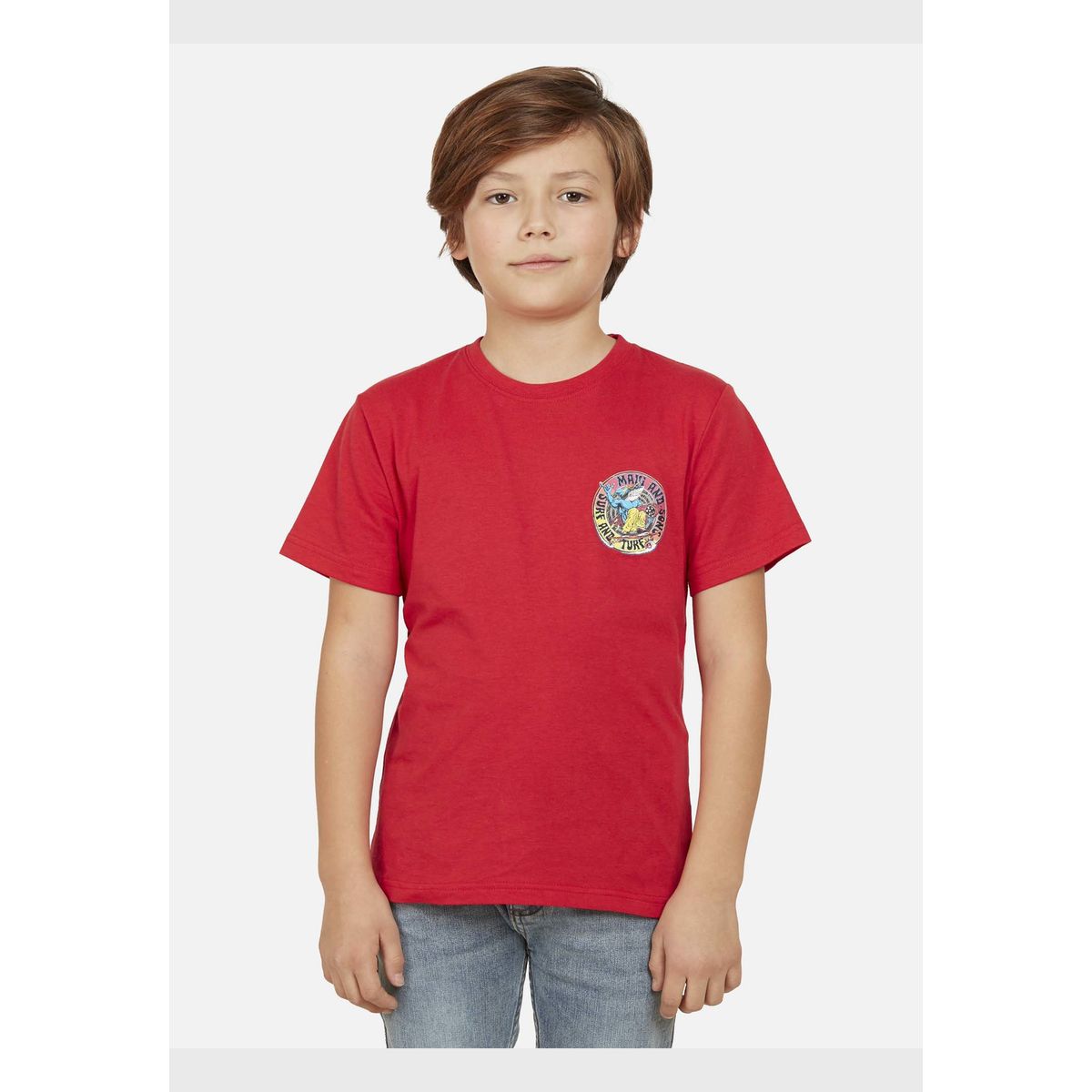 MAUI AND SONS - Polera surf & skate Niño Rojo Maui and Sons