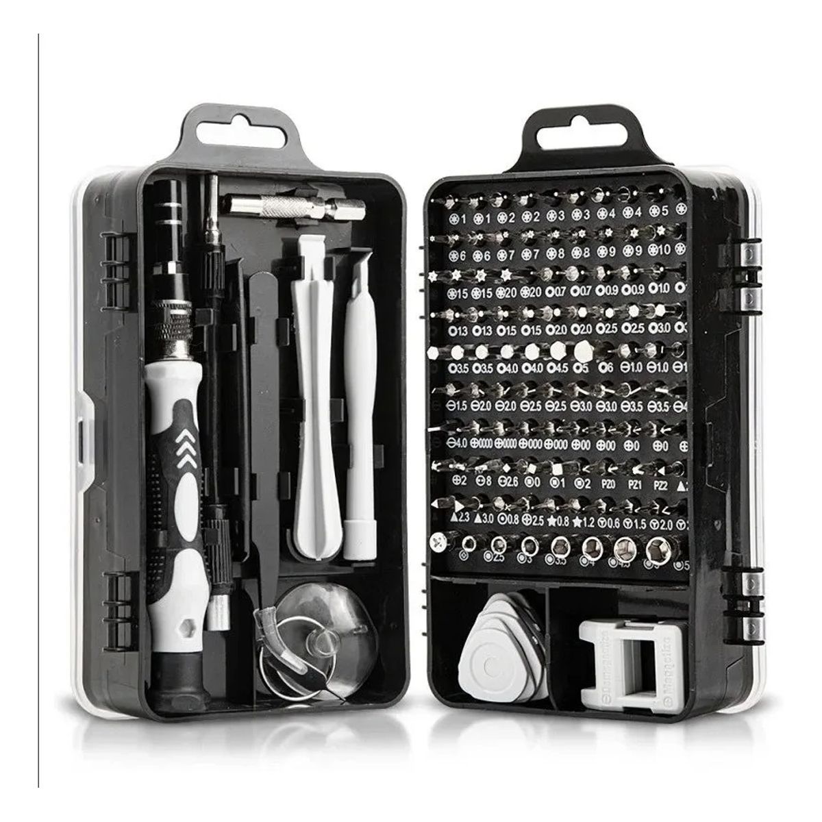 GENERICO - Set Kit Juego Destornillador Precisión Magnéticos 115 En 1