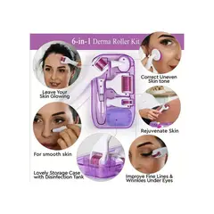 UNIVERSAL - Rodillo Micro Agujas Regenerador Facial Anti Arrugas Y Acné Welife