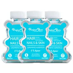 Perfect Bear - Biotina 3 meses vitaminas para el pelo