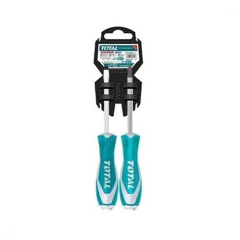 TOTAL TOOLS - Juego Destornillador Golpe 2 Piezas