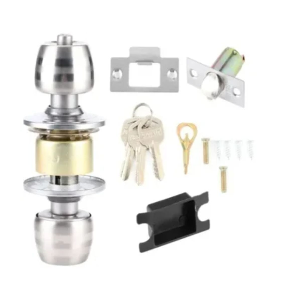 OFERTABKN - Cerradura Pomo Chapa De Casa Dormitorio  Baño