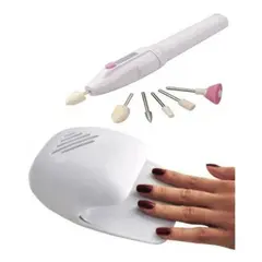 UNIVERSAL - SET SECADO UNAS Y MANICURA PARA UÑAS CON CABEZALES