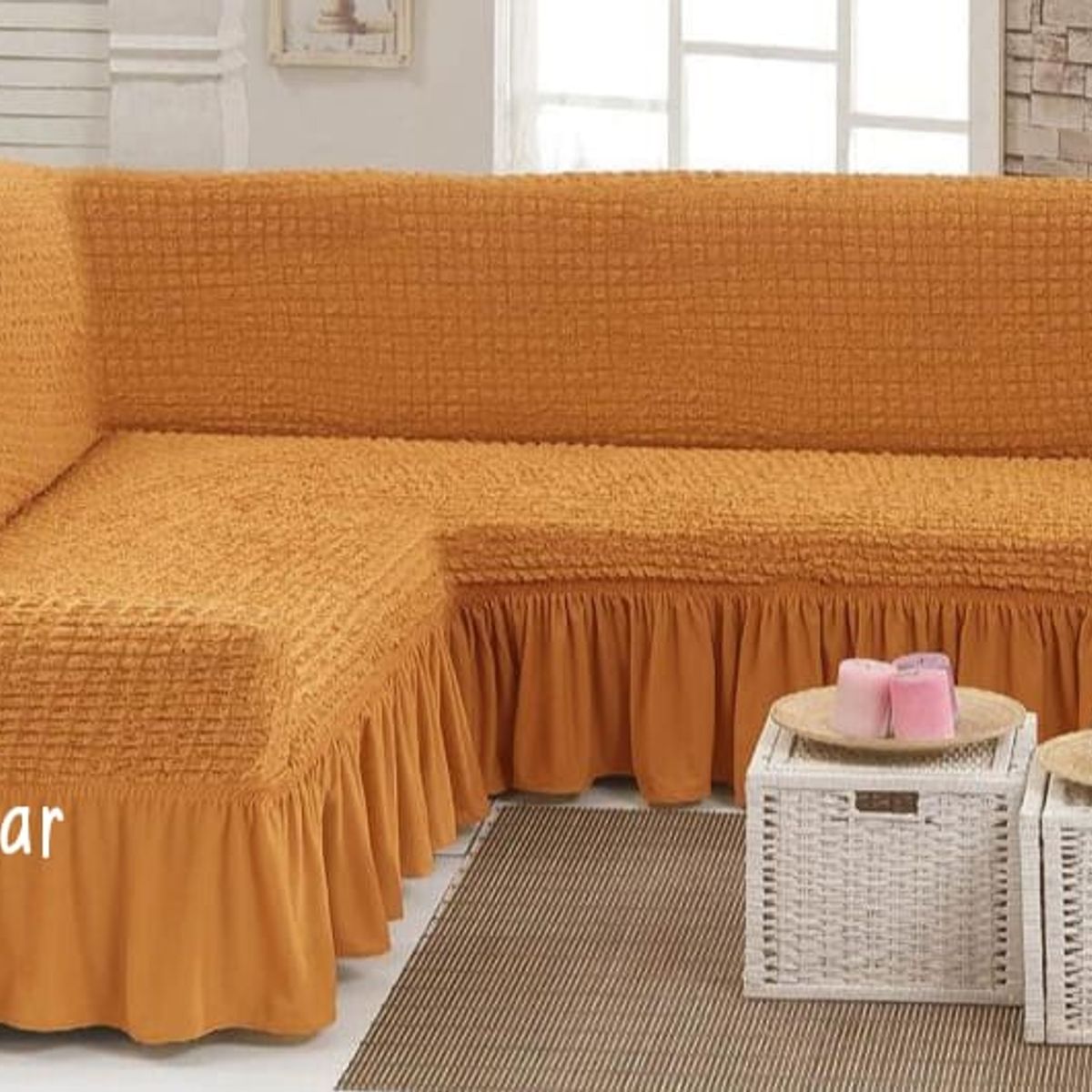 GENERICO - Fundas Turca de Sillón en L