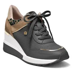 VIA MARTE - ZAPATILLA PLATAFORMA NEGRO NOA