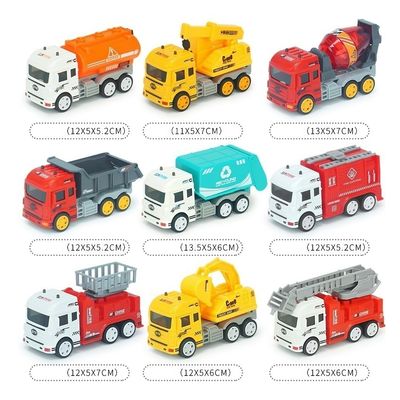 Imagen 2 del producto Set 9 Juguete De Camiones Vehículos De Construcción