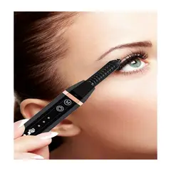 UNIVERSAL - Mini Encrespador Rizador De Pestañas Térmico USB NEGRO