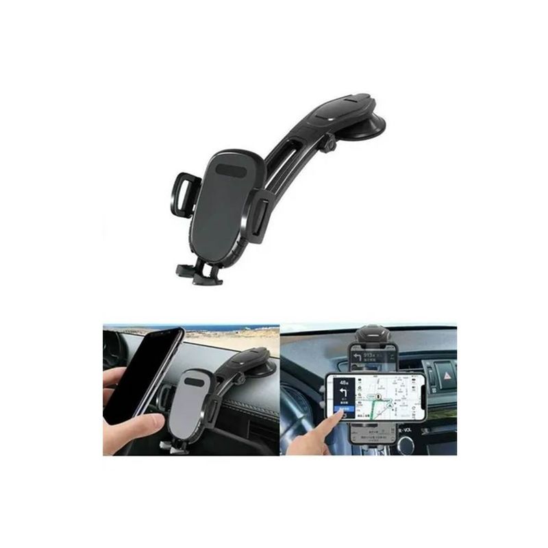 GENERICO - Soporte Brazo Largo Celular Auto Porta Teléfono Regulable