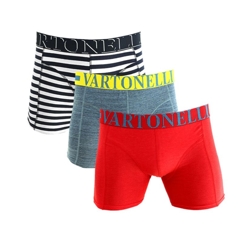 GIOVACCHINO - Pack de 3 Boxer Medio Algodón Hombre.