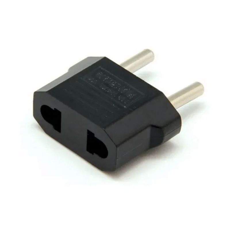 GENERICO - Adaptador para Enchufe Americano 2 Pata Cobre
