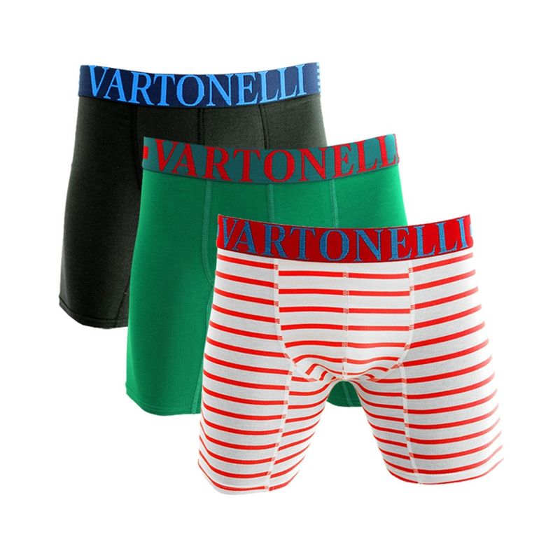 GIOVACCHINO - Pack de 3 Boxer Largo Algodón Hombre.