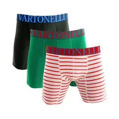 GIOVACCHINO - Pack de 3 Boxer Largo Algodón Hombre.