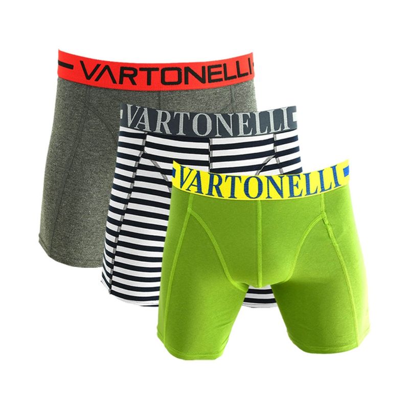 GIOVACCHINO - Pack de 3 Boxer Largo Algodón Hombre.