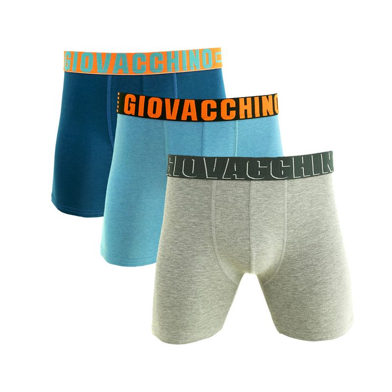 GIOVACCHINO - Pack de 3 Boxer Medio Algodón Hombre.