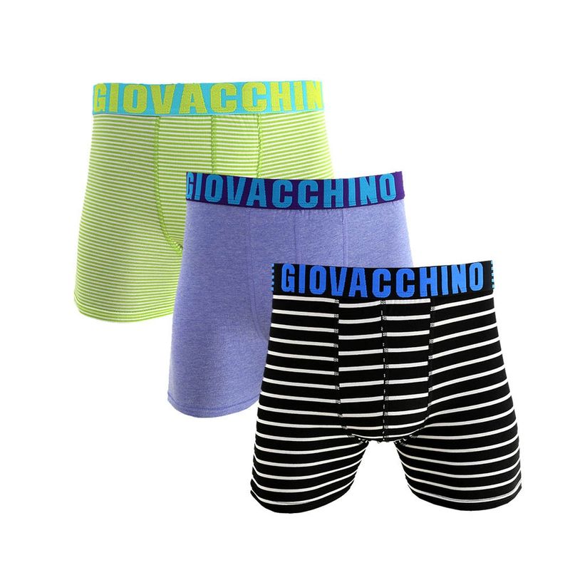 GIOVACCHINO - Pack de 3 Boxer Medio Algodón Hombre.