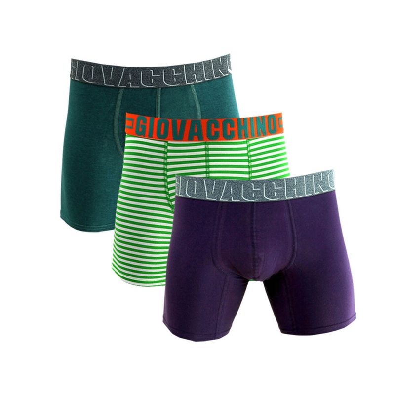 GIOVACCHINO - Pack de 3 Boxer Medio Algodón Hombre.