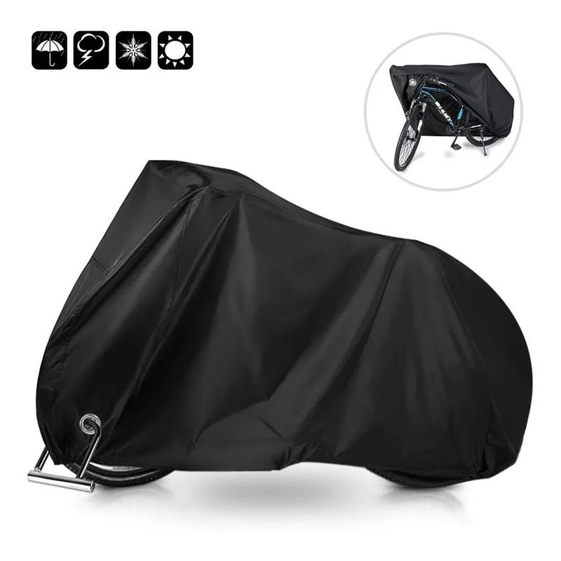 GENERICO - Carpa Cobertor Funda Para Bicicleta Impermeable 110 X 200cm