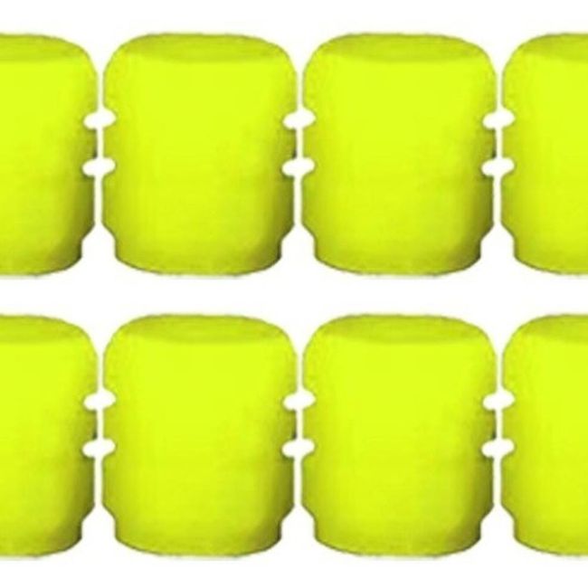 GENERICO - Tapas Válvula Brillan En La Oscuridad Amarillo