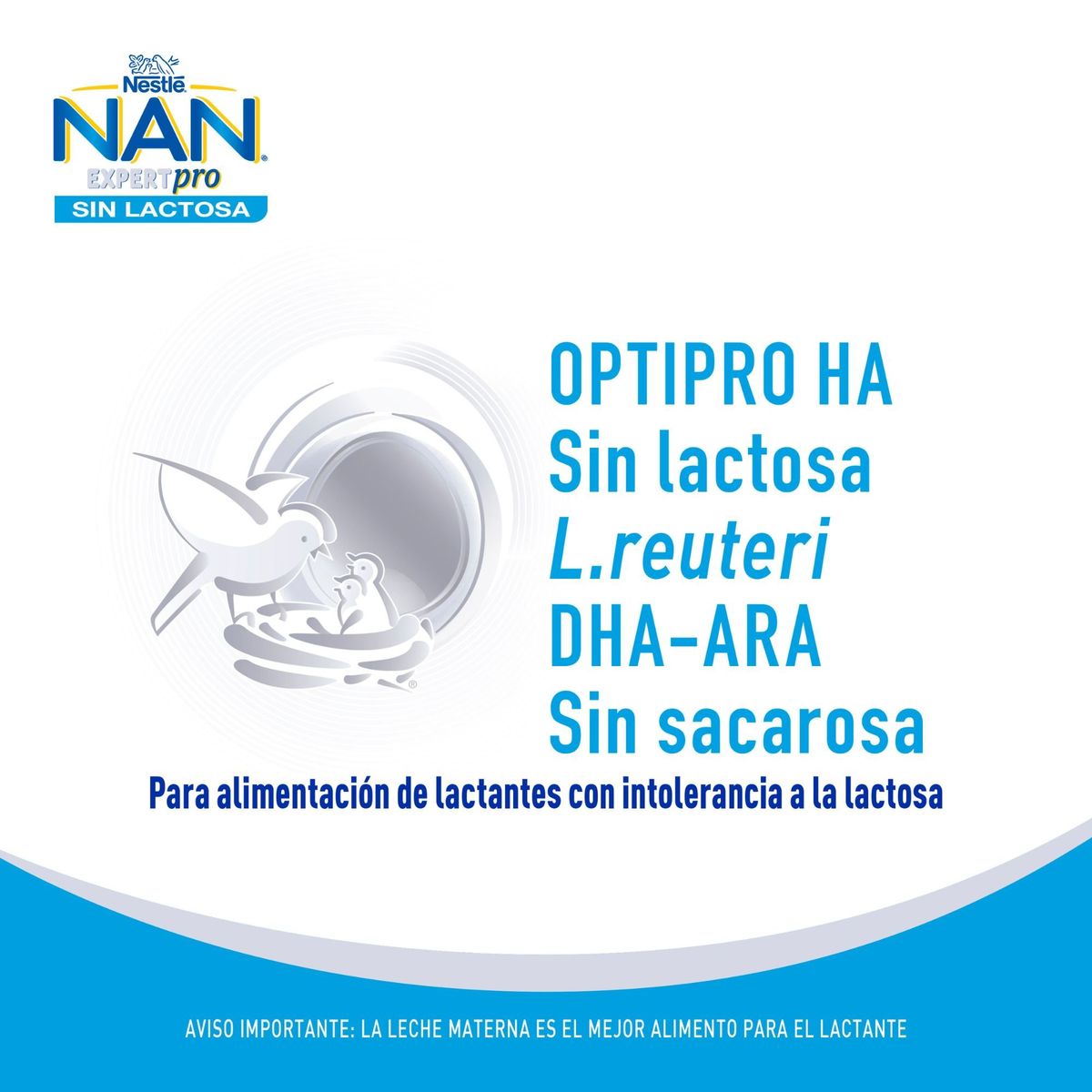 NAN - NAN Sin Lactosa 400g Fórmula Infantil