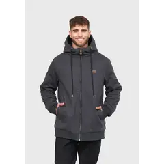 FALCONE - Polerón con Sherpa Ride Season Gris Oscuro Hombre