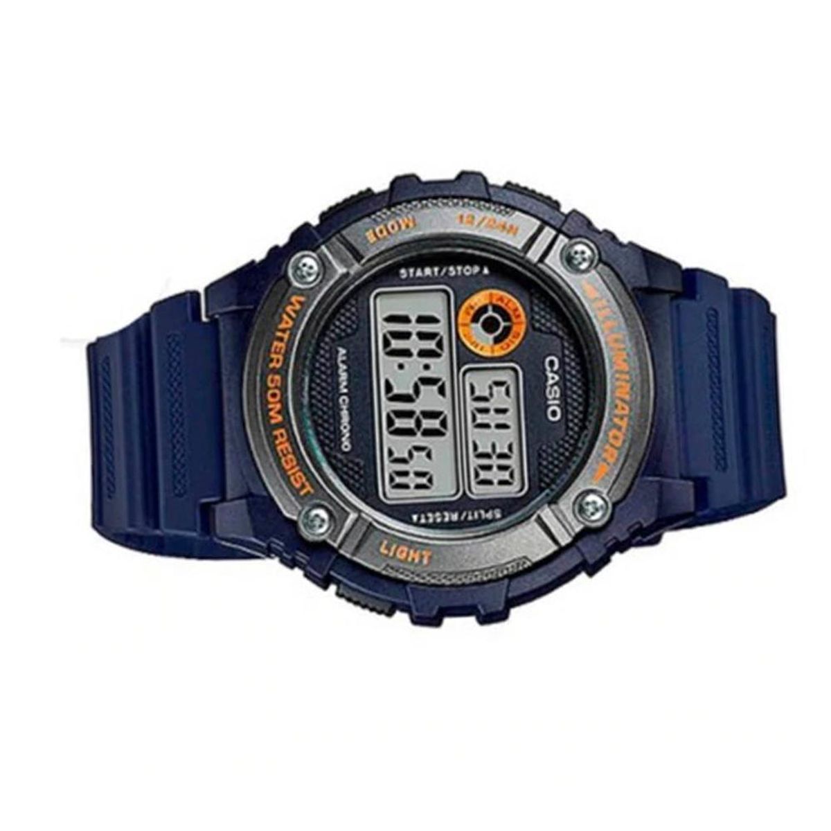 CASIO - Reloj Hombre Casio W-216H-2Bvdf - Negro