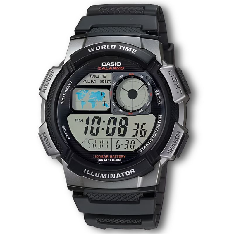 CASIO - Reloj de Hombre Casio AE-1000W-1BVDF Classic Style - Negro