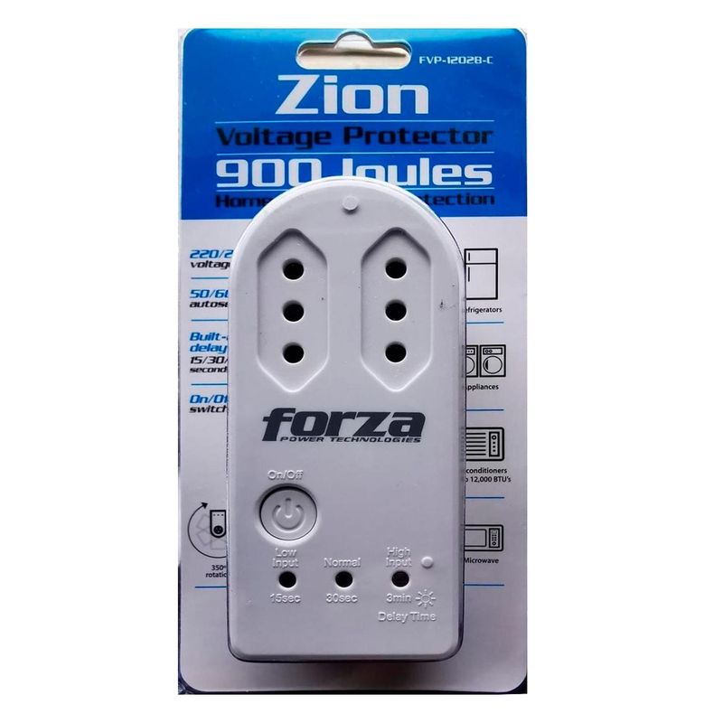 FORZA - Protector De Voltaje Forza Zion Alta Gama Blanco