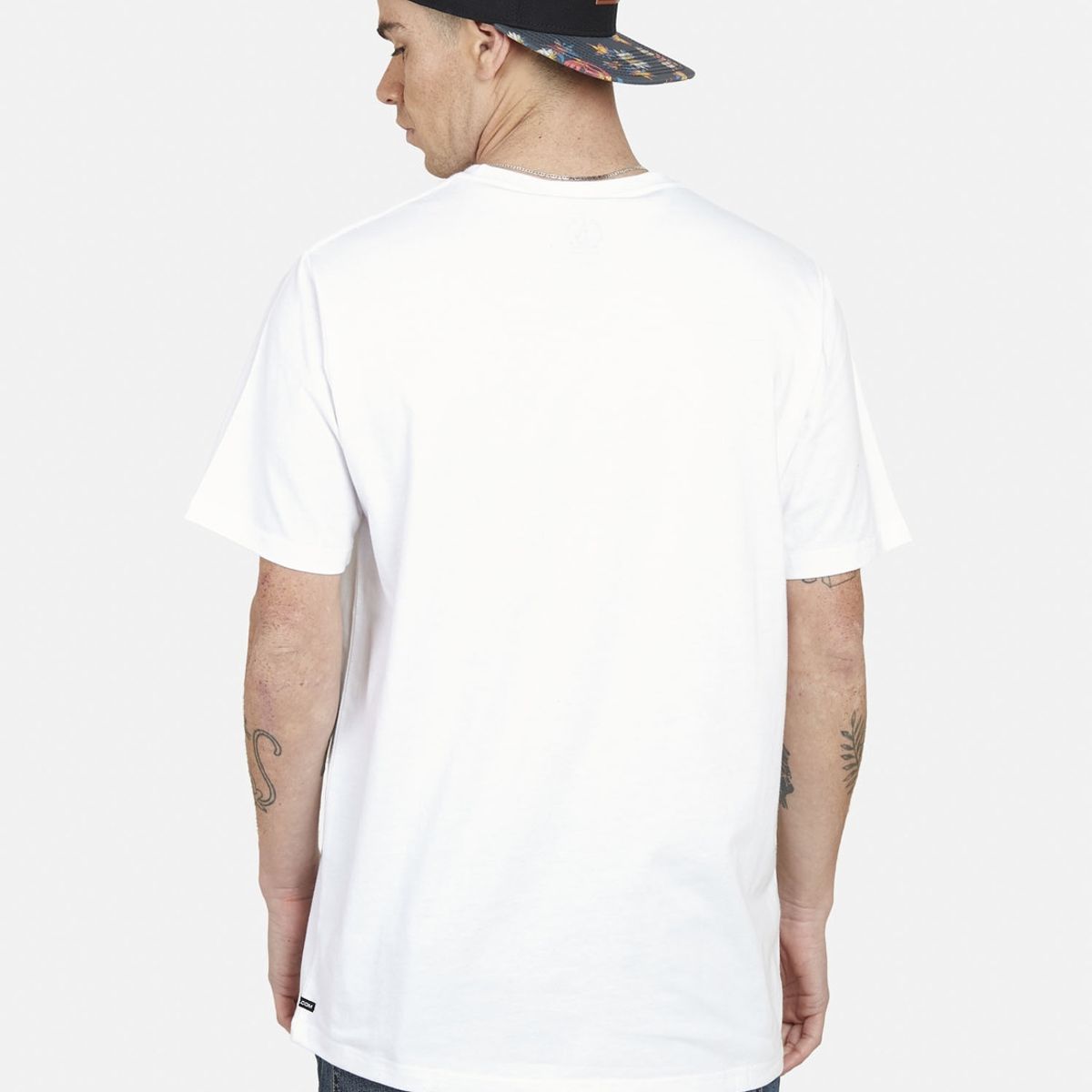 VOLCOM - Polera TEAM VITALS SS TEE Hombre Blanco Volcom