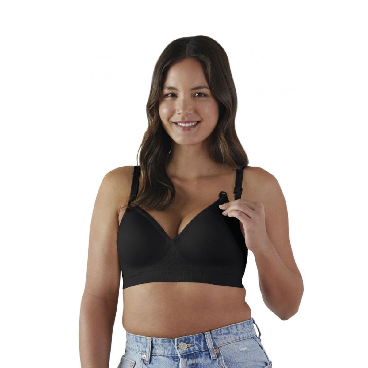 BRAVADO DESIGNS - Sostén De Lactancia Plunge Negro
