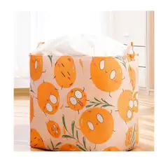 BJ HOGAR - Cesto Ropa Sucia Caja De Organizador Plegable Naranja