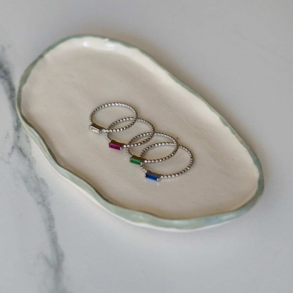 SUCCESS - Anillo Zoe White Be You Joyas
