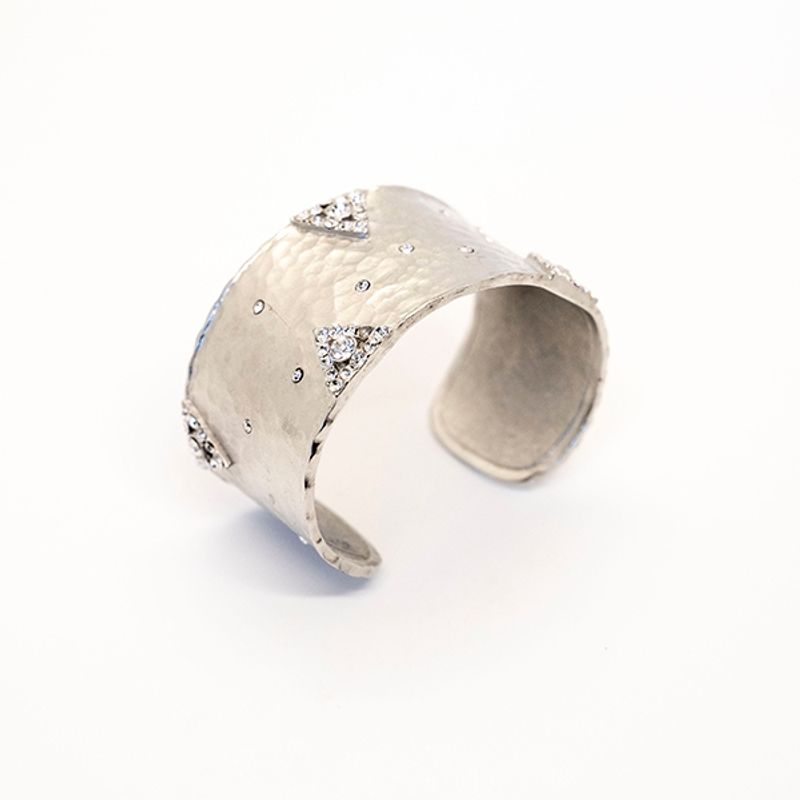 BE YOU - Pulsera rodinada y circones