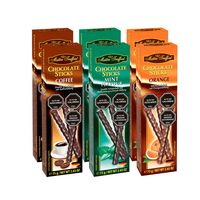 Pack 6 Chocolate stick 75g surtido