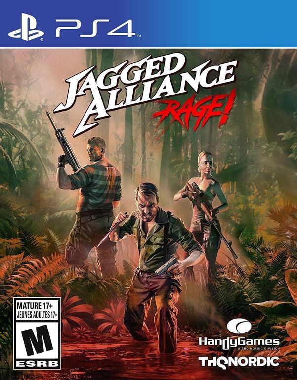 THQ Jagged Alliance: Rage - Standart Edition - Ps4 - Fisico