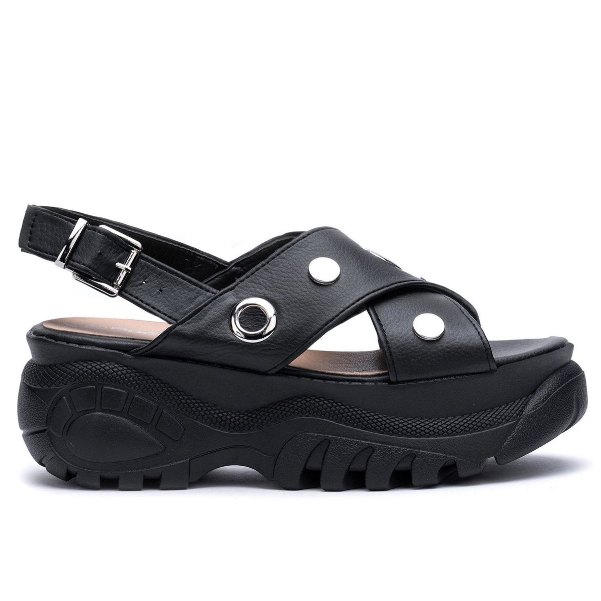 APOSTOL - Sandalia Mujer Negro Divine Apóstol