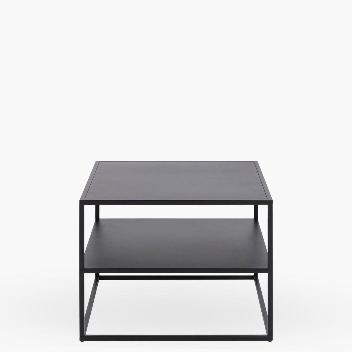 FORM DESIGN - Mesa auxiliar lateral con repisa Newton Form