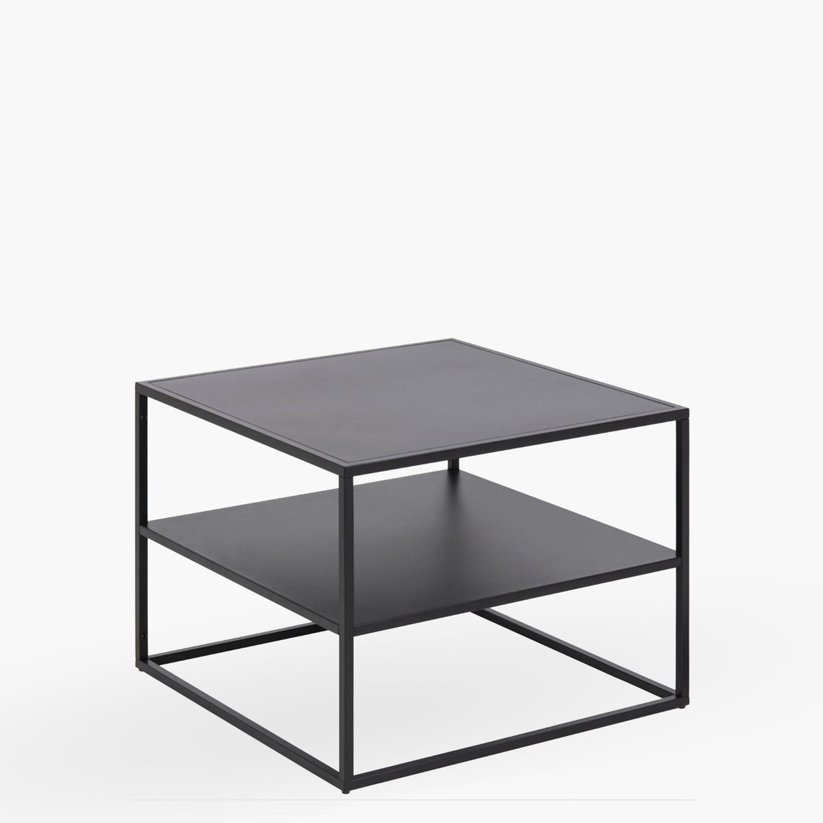 FORM DESIGN - Mesa auxiliar lateral con repisa Newton Form