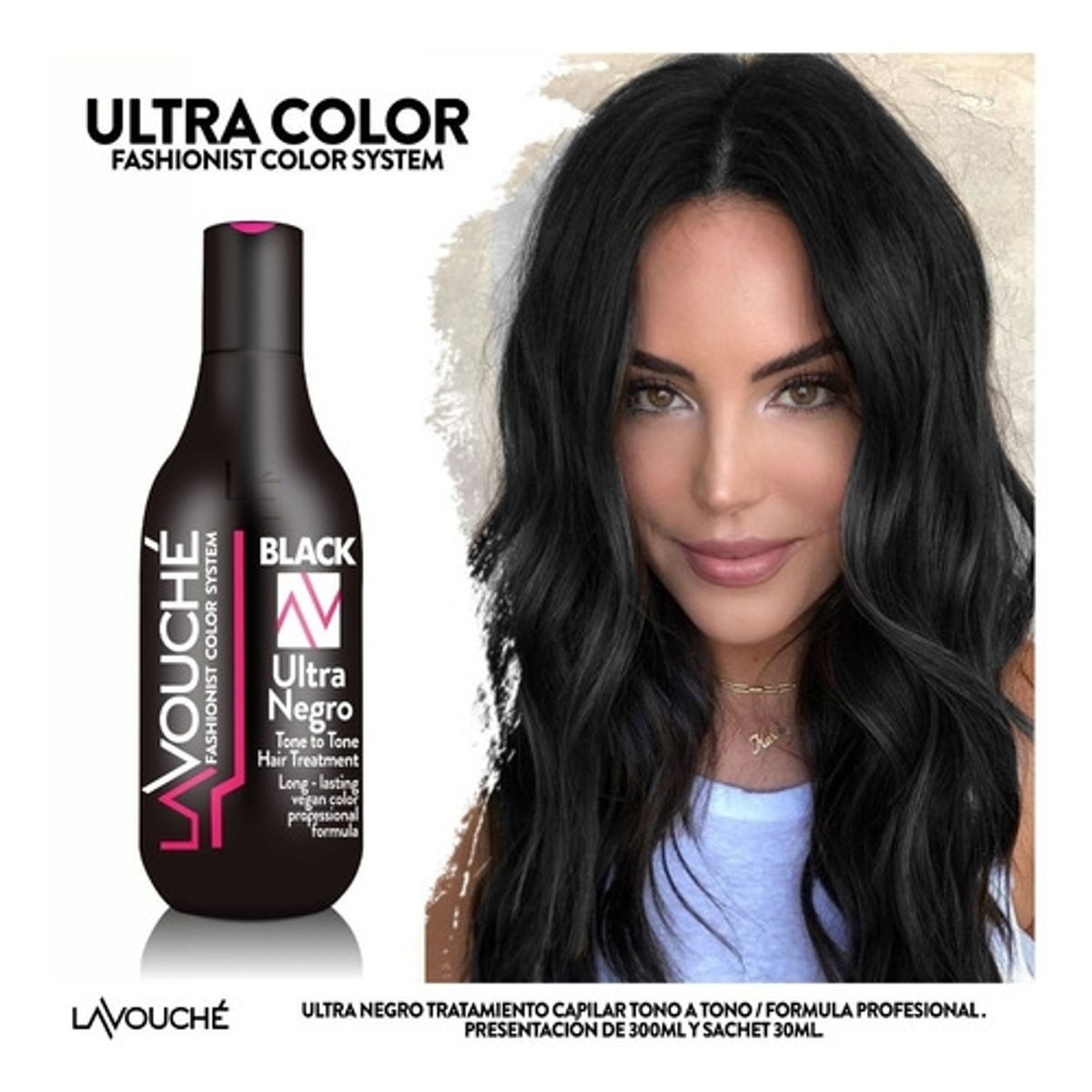 GENERICO - MATIZADOR ULTRA NEGRO LAVOUCHE 300ML