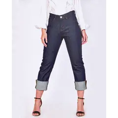 MOMCHIC - Jeans recto julieta azul