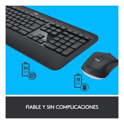 Imagen 2 del producto Combo Teclado Y Mouse Mk540 Advanced Español Kit
